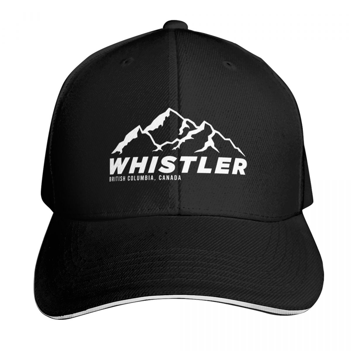 Mountain Biking Whistler - Casquette de baseball Ski Whistler B.C