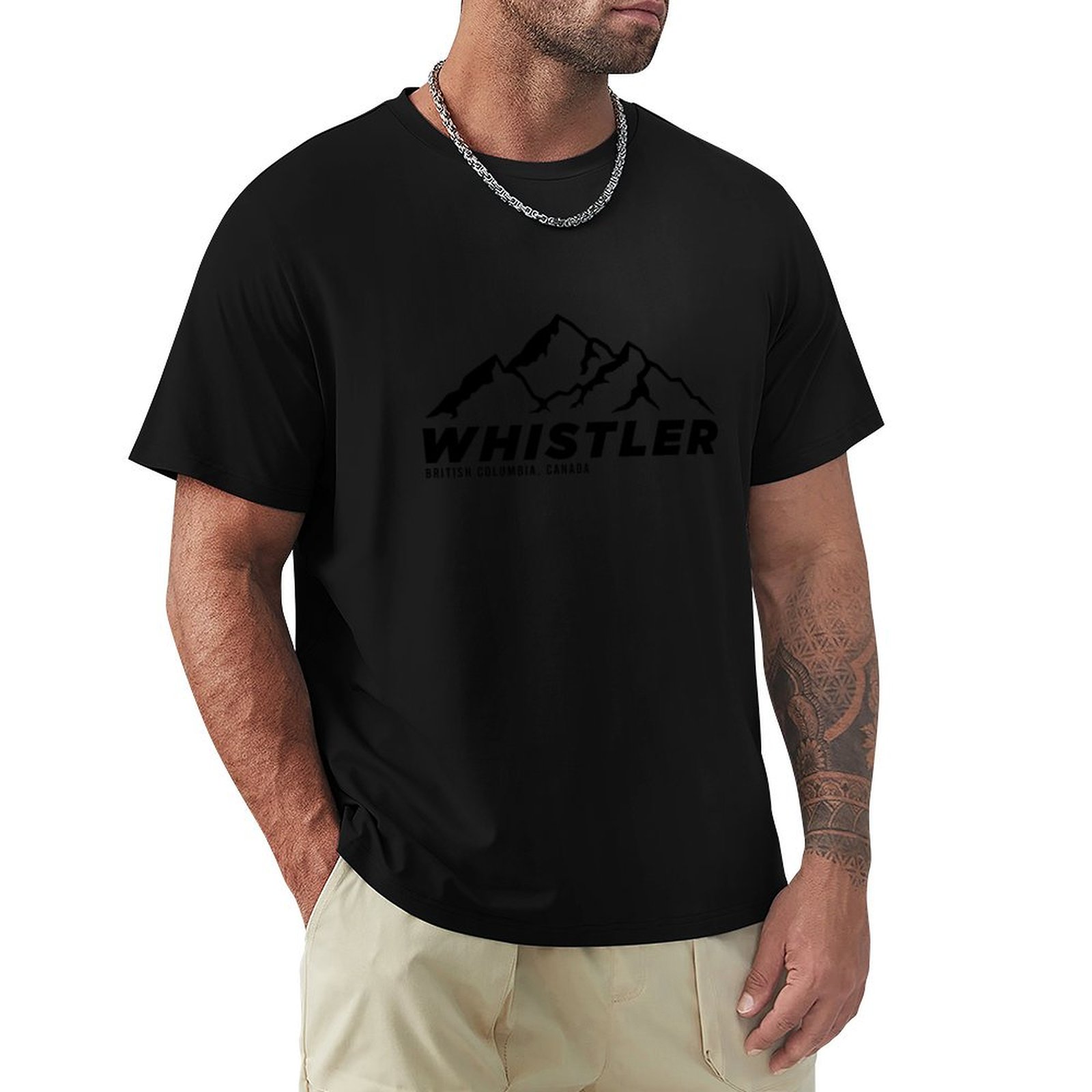 Mountain Biking Whistler - T-shirt de sport absorbant la transpiration