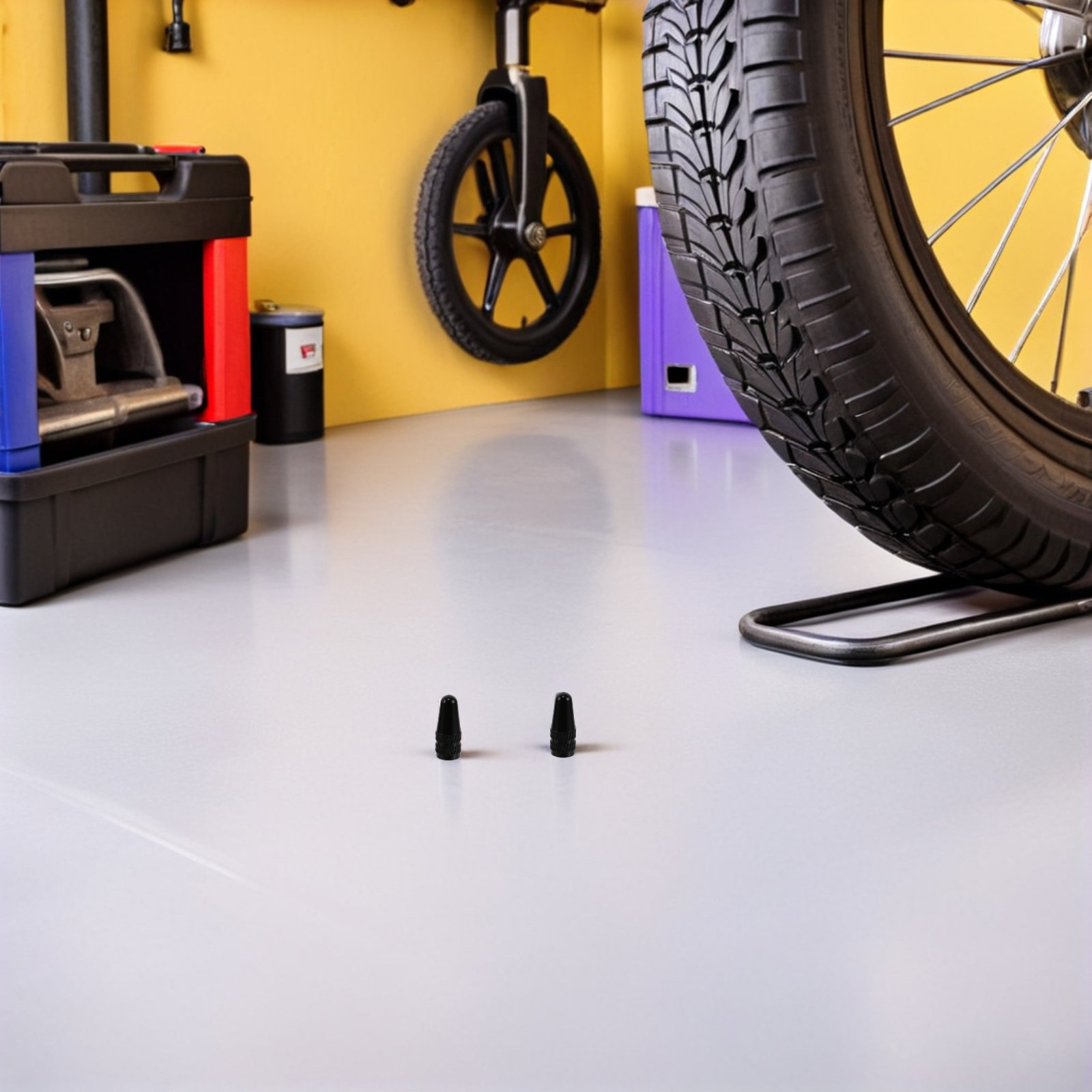 Mountain Biking In French - 50 capuchons de valve de pneu