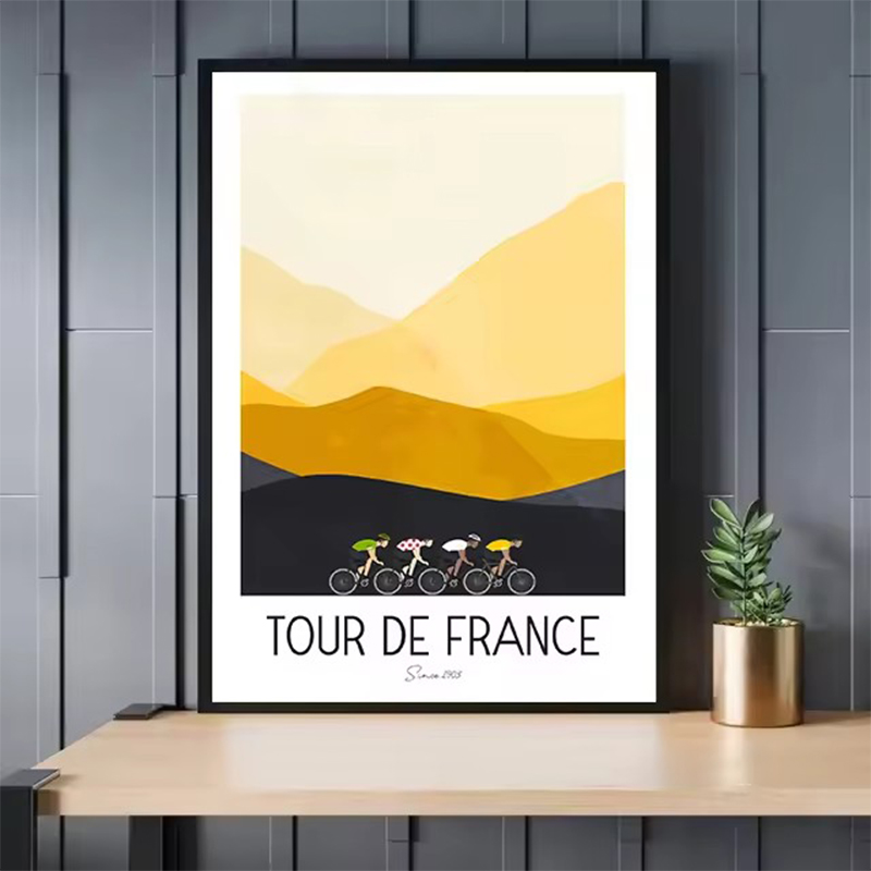 Aquarelle cyclisme course cycl - Picture Of Mountain Biking avis et prix