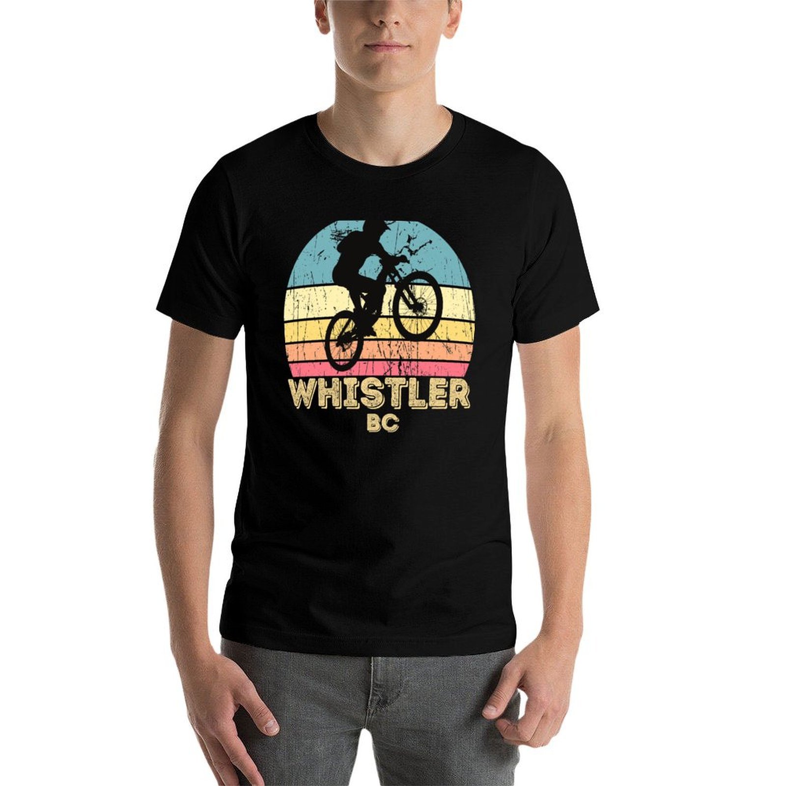 T-shirt de vélo de montagne Wh - Mountain Biking Whistler avis et prix
