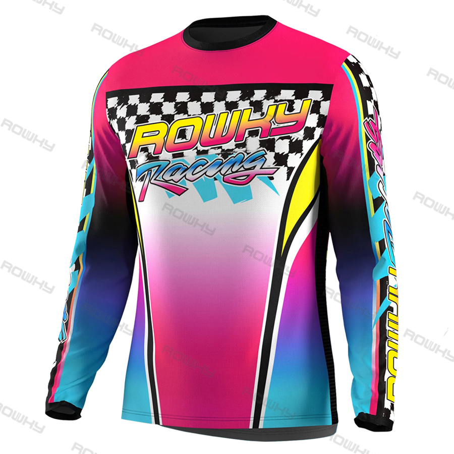 ROWKY motos course T-shirt vtt - Mountain Biking Games avis et prix