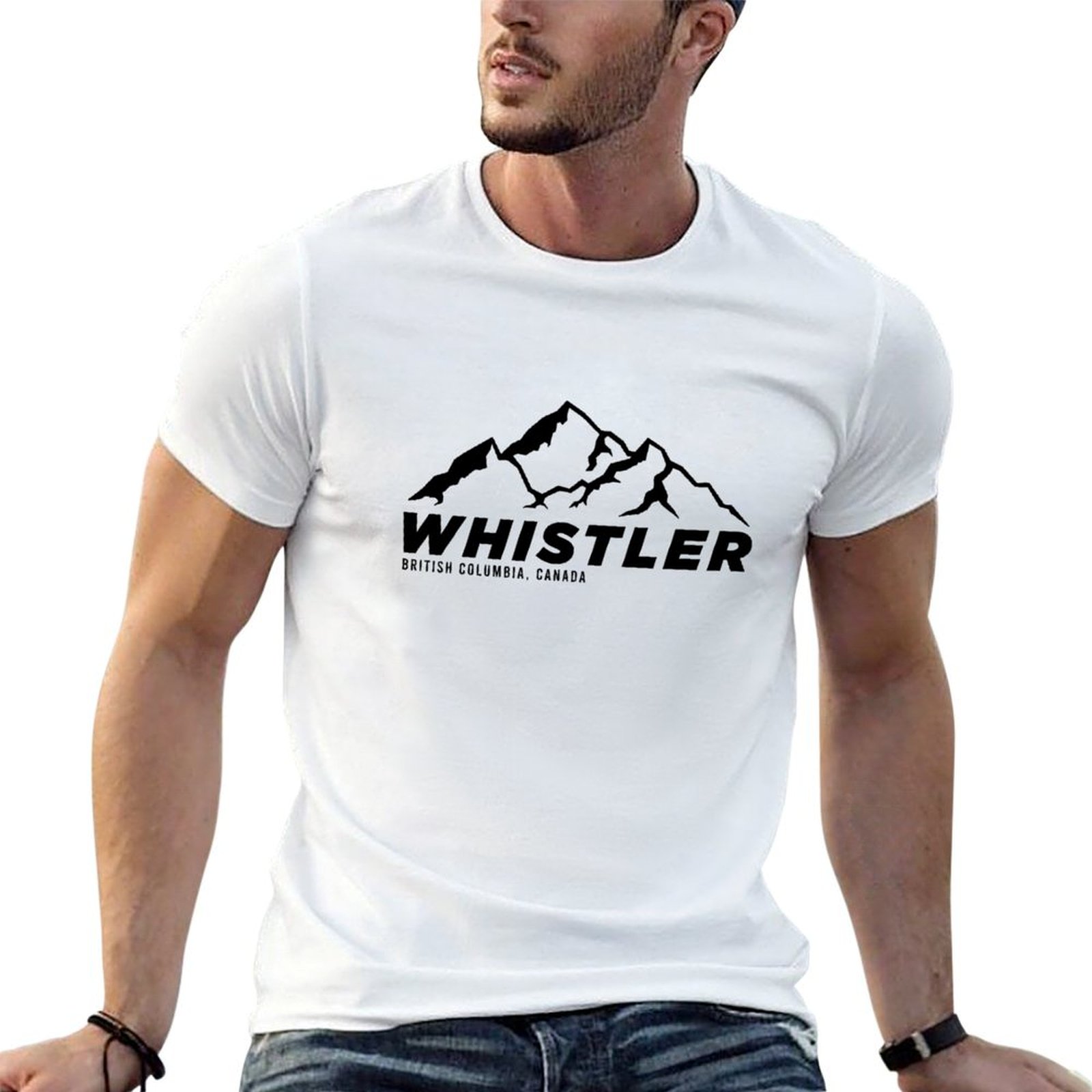 T-shirt Ski Whistler B.C Canad - Mountain Biking Whistler avis et prix