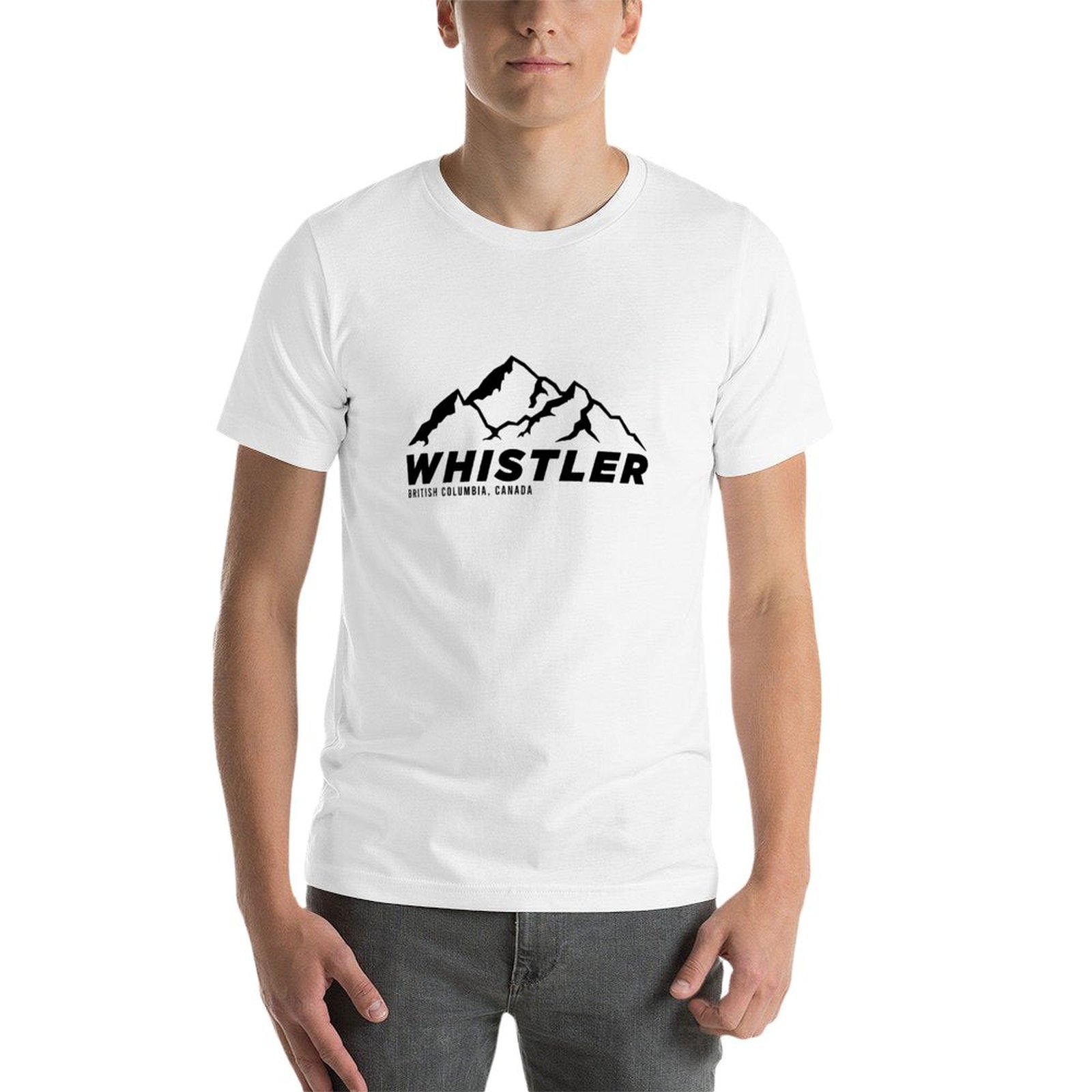 T-shirt Ski Whistler B.C Canad - Mountain Biking Whistler avis et prix