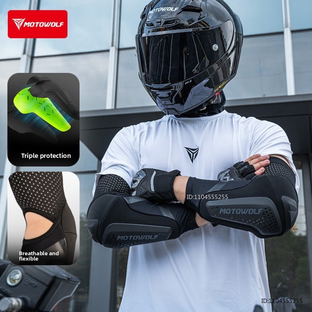 Protège-coudes de moto élastiq - Mountain Biking Elbow Pads avis et prix